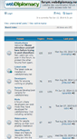 Mobile Screenshot of forum.webdiplomacy.net